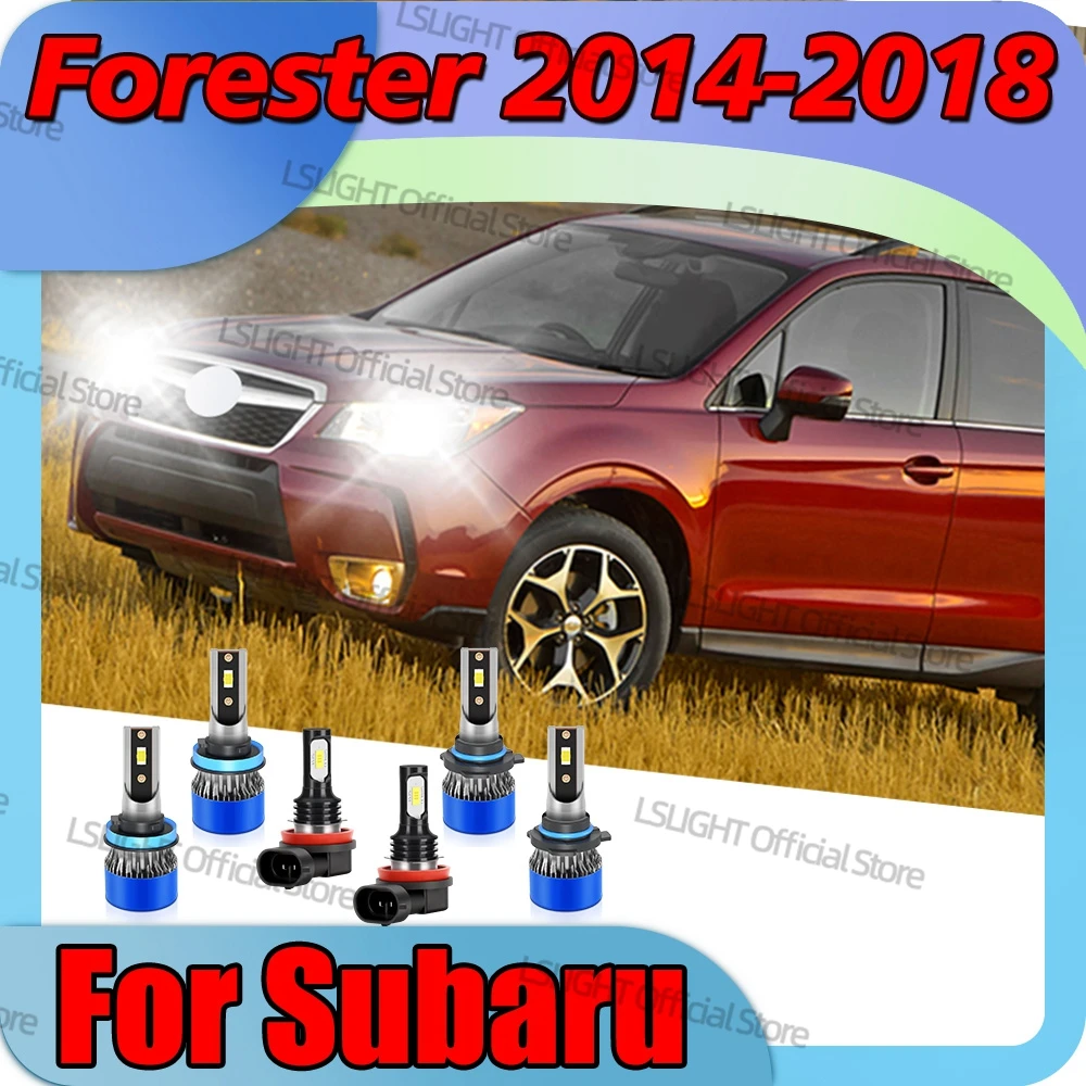 2/6x для Subaru Forester 2014 2015 2016 2017 2018 фары 6000K 20000LM дальнего ближнего света 3570 CSP противотуманные фары 12 В 
2/6x для Subaru Forester 2014 2015 2016 2017 2018 фары 6000K 20000LM дальнего ближнего света 3570 CSP противотуманные фары 12 В