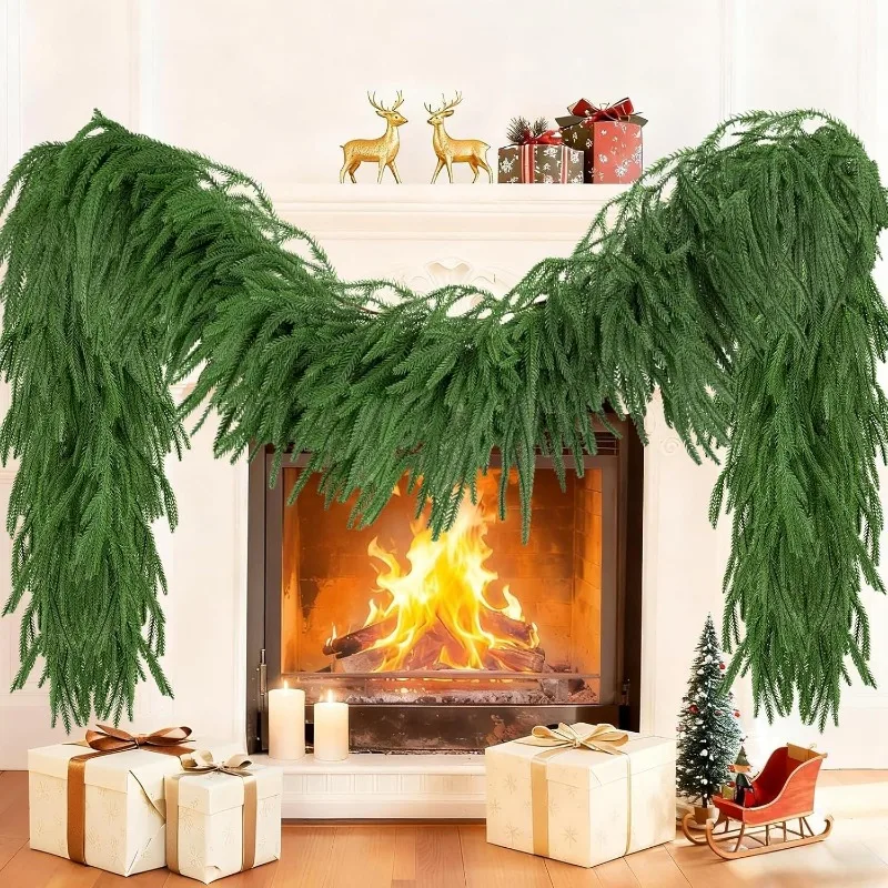 2 шт., 6 футов, рождественская гирлянда, искусственная норвежская сосна, настоящая сенсорная зелень, гирлянда для двери, стола, мантия, стены, в помещении, на открытом воздухе, Xma
2 шт., 6 футов, рождественская гирлянда, искусственная норвежская сосна, настоящая сенсорная зелень, гирлянда для двери, стола, мантия, стены, в помещении, на открытом воздухе, Xma