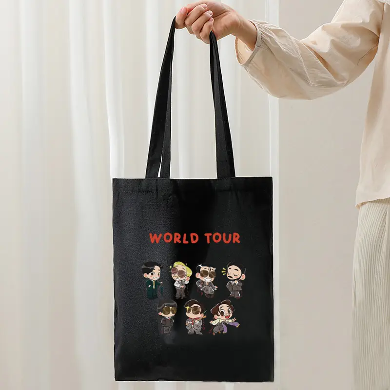 Handbags Arirang 2.0 World Tour 2026 Kpop Fan Gift Foldable Tote Bag Large Capacity Handbag Multi Functional Canvas Bags
Handbags Arirang 2.0 World Tour 2026 Kpop Fan Gift Foldable Tote Bag Large Capacity Handbag Multi Functional Canvas Bags