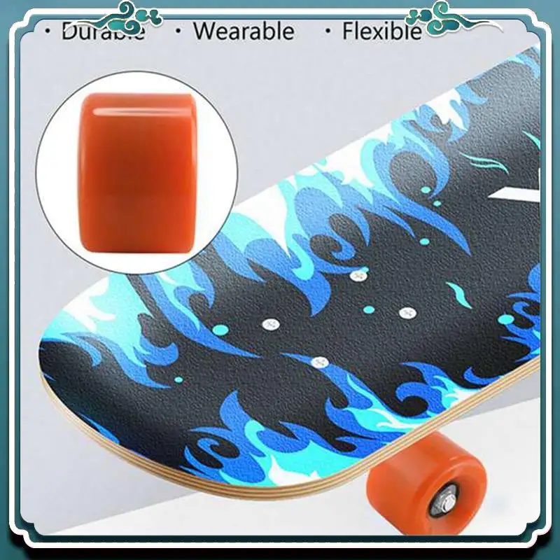 Reliable 4 PCS Skateboard Wheels Elastic PU Wearable Flexible Durable 65X45 PU Skateboard Wheels Sports
Reliable 4 PCS Skateboard Wheels Elastic PU Wearable Flexible Durable 65X45 PU Skateboard Wheels Sports