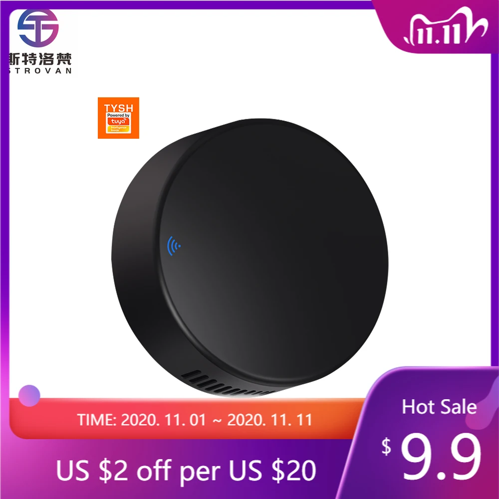 STLF Tuya Wifi Universal Remote Controller Tv Smart Ir Blaster Tempterture and Hummitity Wifi Ir 433rf Learning Remote Control
STLF Tuya Wifi Universal Remote Controller Tv Smart Ir Blaster Tempterture and Hummitity Wifi Ir 433rf Learning Remote Control