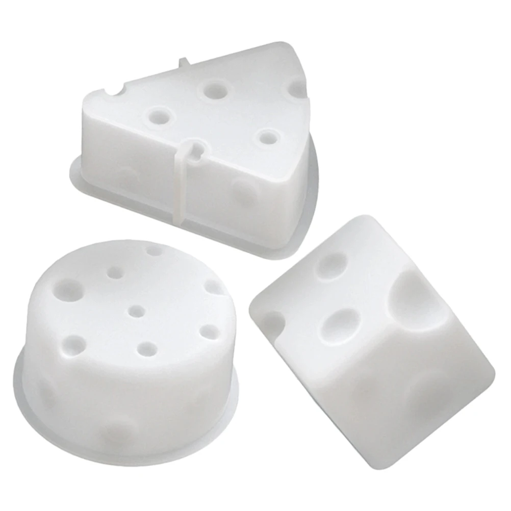 3pcs Cheese Shaped Mold Scented Aromatherapy Craft Silicone Molds For Wax Resin Soap Making Diy Casting Moulds
3pcs Cheese Shaped Mold Scented Aromatherapy Craft Silicone Molds For Wax Resin Soap Making Diy Casting Moulds