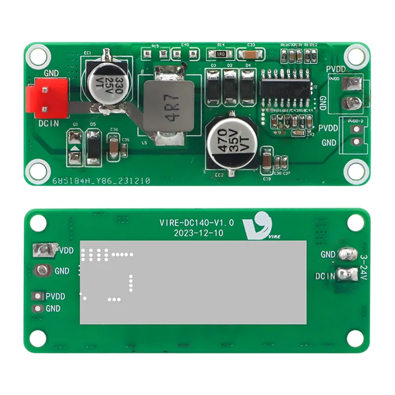 LBER 6A Current High Power Amplifier Boost Board DC-DC Boost Power Module Board Voltage 7.2-12V To 24V
LBER 6A Current High Power Amplifier Boost Board DC-DC Boost Power Module Board Voltage 7.2-12V To 24V
