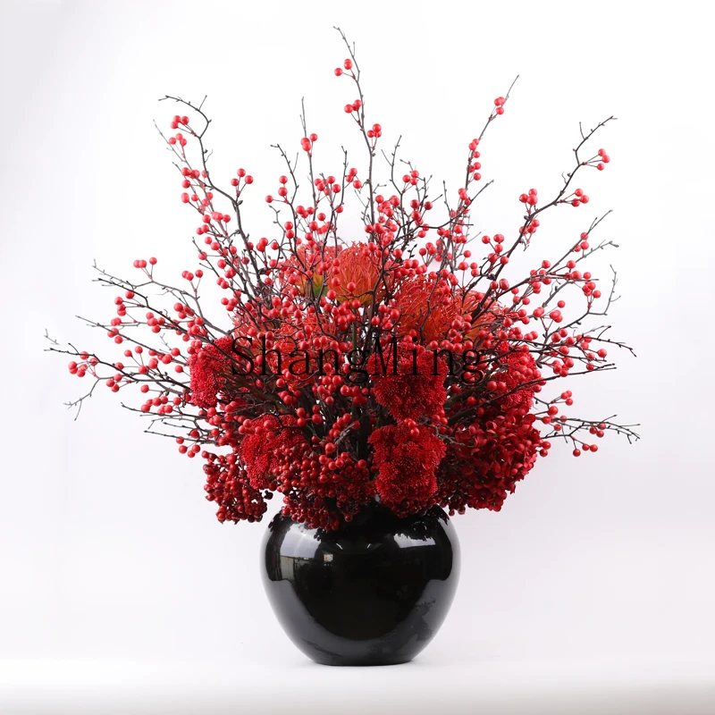 CL new Chinese-style simulated flower art bonsai fake flower green plant sales office entrance soft decoration
CL new Chinese-style simulated flower art bonsai fake flower green plant sales office entrance soft decoration