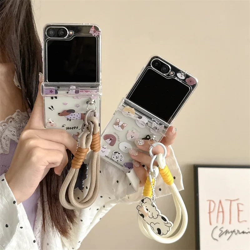 Dachshund Pendant Lanyard Phone Case for Samsung Galaxy Z Flip 6 5 4 3 Protective Back Cover for ZFlip4 ZFlip5 ZFlip6 Case
Dachshund Pendant Lanyard Phone Case for Samsung Galaxy Z Flip 6 5 4 3 Protective Back Cover for ZFlip4 ZFlip5 ZFlip6 Case