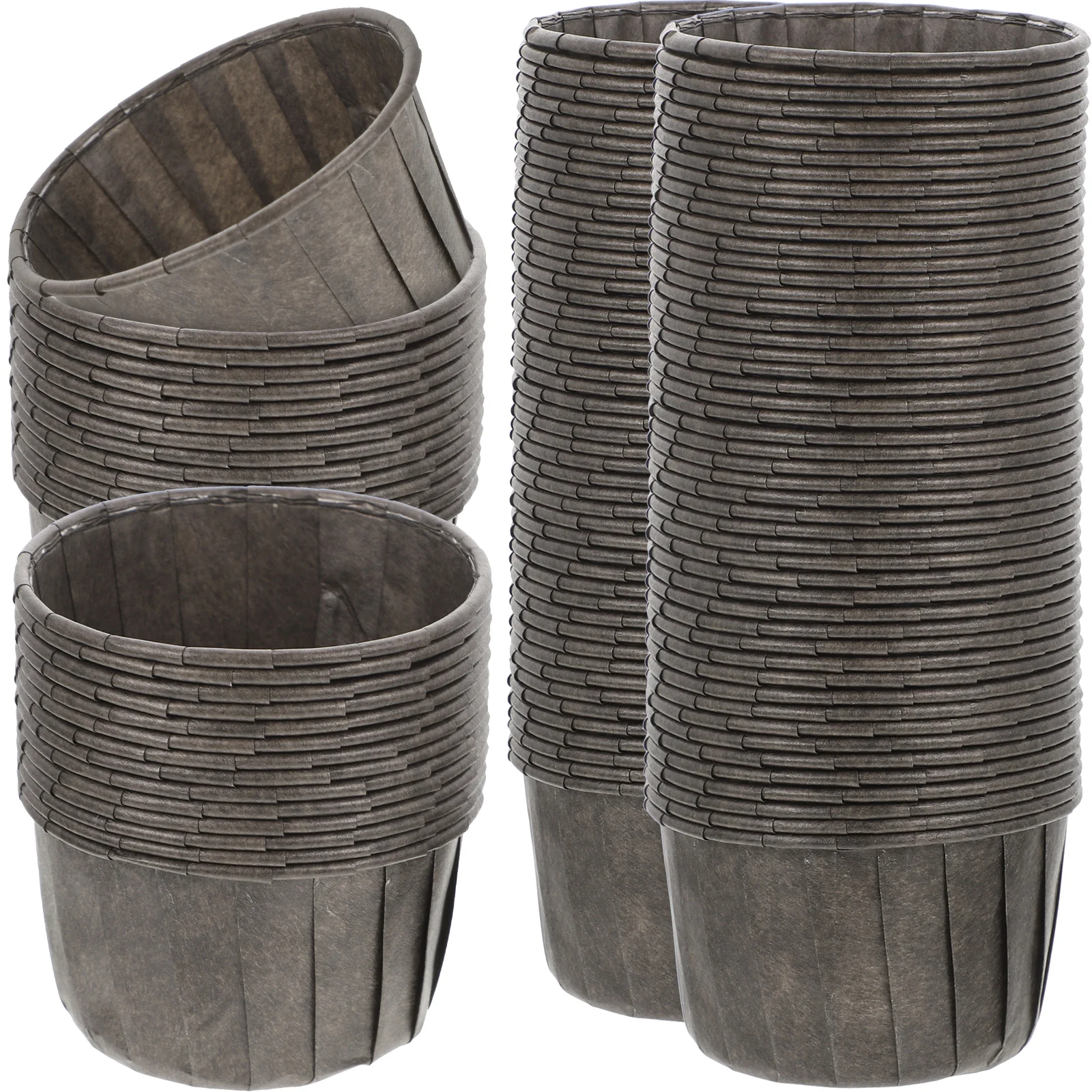 150 Pcs Muffin Cups High Temperature Resistant Baking Liners Suitable for Home Bakery Shop Paper Cupcake Cases Empty
150 Pcs Muffin Cups High Temperature Resistant Baking Liners Suitable for Home Bakery Shop Paper Cupcake Cases Empty