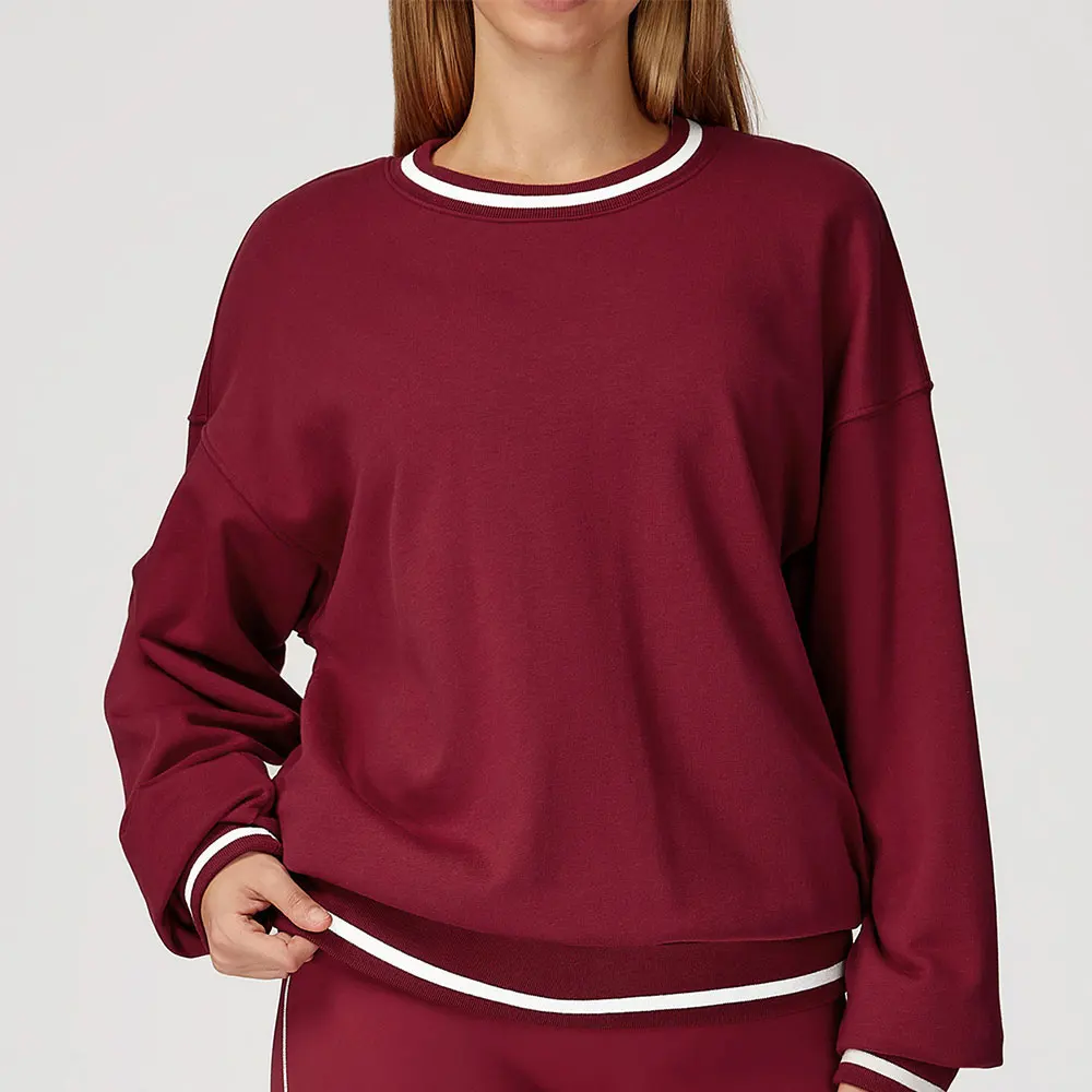 Autumn Color Blocking Sports Hoodies for Women Drop Sleeve Loose O-Neck Gym Pullover Yoga Tops Outdoor Running Sports Hoodie
Autumn Color Blocking Sports Hoodies for Women Drop Sleeve Loose O-Neck Gym Pullover Yoga Tops Outdoor Running Sports Hoodie