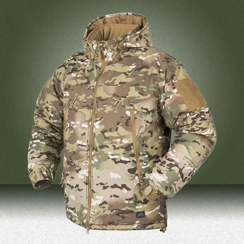 Winter warm waterproof parka, men's windproof hunting tactical down jacket, outdoor camping and hiking polar jacket
Winter warm waterproof parka, men's windproof hunting tactical down jacket, outdoor camping and hiking polar jacket
