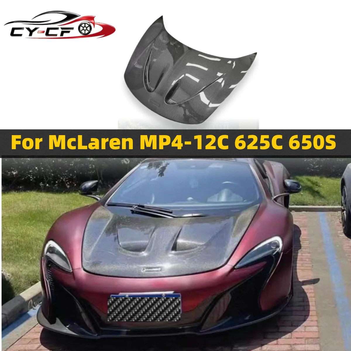 For McLaren MP4-12C 650S 675LT P1 Style Real Carbon Fiber Hood Body Kit Front Bumper Rear Bumper Side Skirt Mudguard
For McLaren MP4-12C 650S 675LT P1 Style Real Carbon Fiber Hood Body Kit Front Bumper Rear Bumper Side Skirt Mudguard