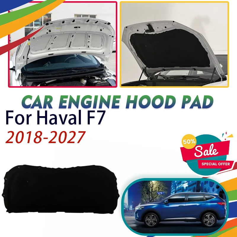Передние накладки на капот двигателя автомобиля для Great Wall Haval F7 2018 ~ 2027, звукоизоляционный коврик, звукоизоляционная крышка, теплозащитные экраны, автоаксессуары
Передние накладки на капот двигателя автомобиля для Great Wall Haval F7 2018 ~ 2027, звукоизоляционный коврик, звукоизоляционная крышка, теплозащитные экраны, автоаксессуары