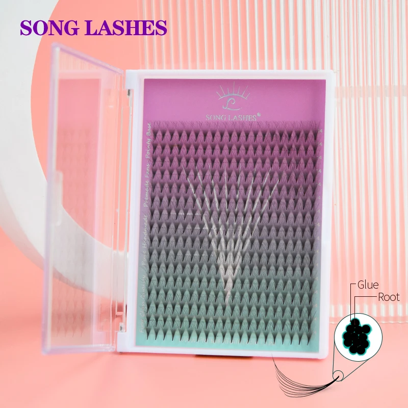 SONG LASHES 6D/7D/8D/10D/14D Pointy Base Premade Fans Eyelash Extensions 100% Handmade Lashes Premade Fans Makeup
SONG LASHES 6D/7D/8D/10D/14D Pointy Base Premade Fans Eyelash Extensions 100% Handmade Lashes Premade Fans Makeup