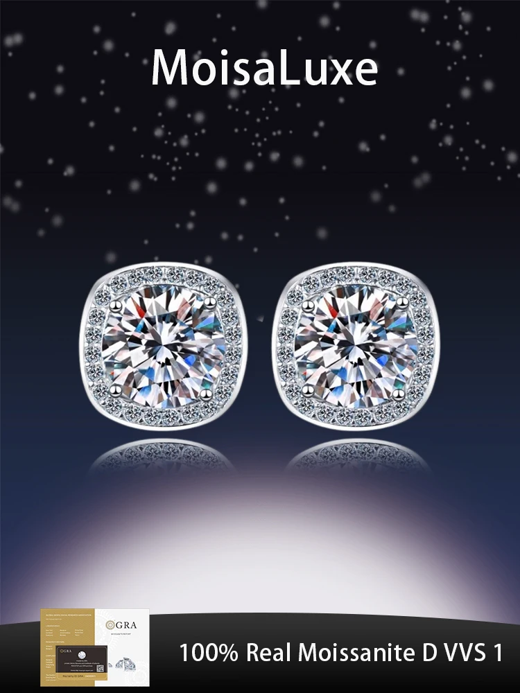 Официальный магазин MoisaLuxe GRA Moissanite Plata, стерлинговое серебро 925, серьги с микроинкрустацией для женщин, модные ювелирные изделия, обручи, пирсинг
Официальный магазин MoisaLuxe GRA Moissanite Plata, стерлинговое серебро 925, серьги с микроинкрустацией для женщин, модные ювелирные изделия, обручи, пирсинг