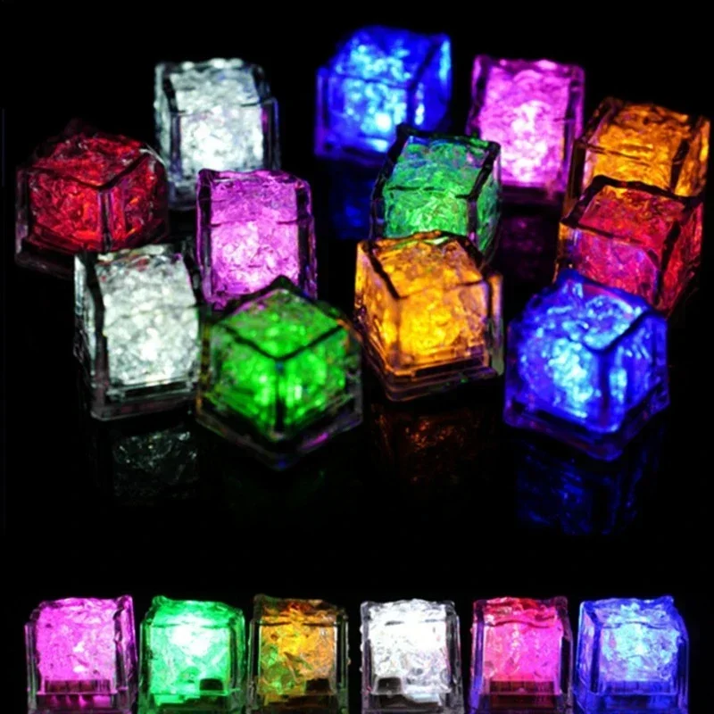 Color Changing LED Glow Light Ice Cubes with Battery Party Favor DIY Yellow White Flash LED Glowing Light for Party Decoration
Color Changing LED Glow Light Ice Cubes with Battery Party Favor DIY Yellow White Flash LED Glowing Light for Party Decoration