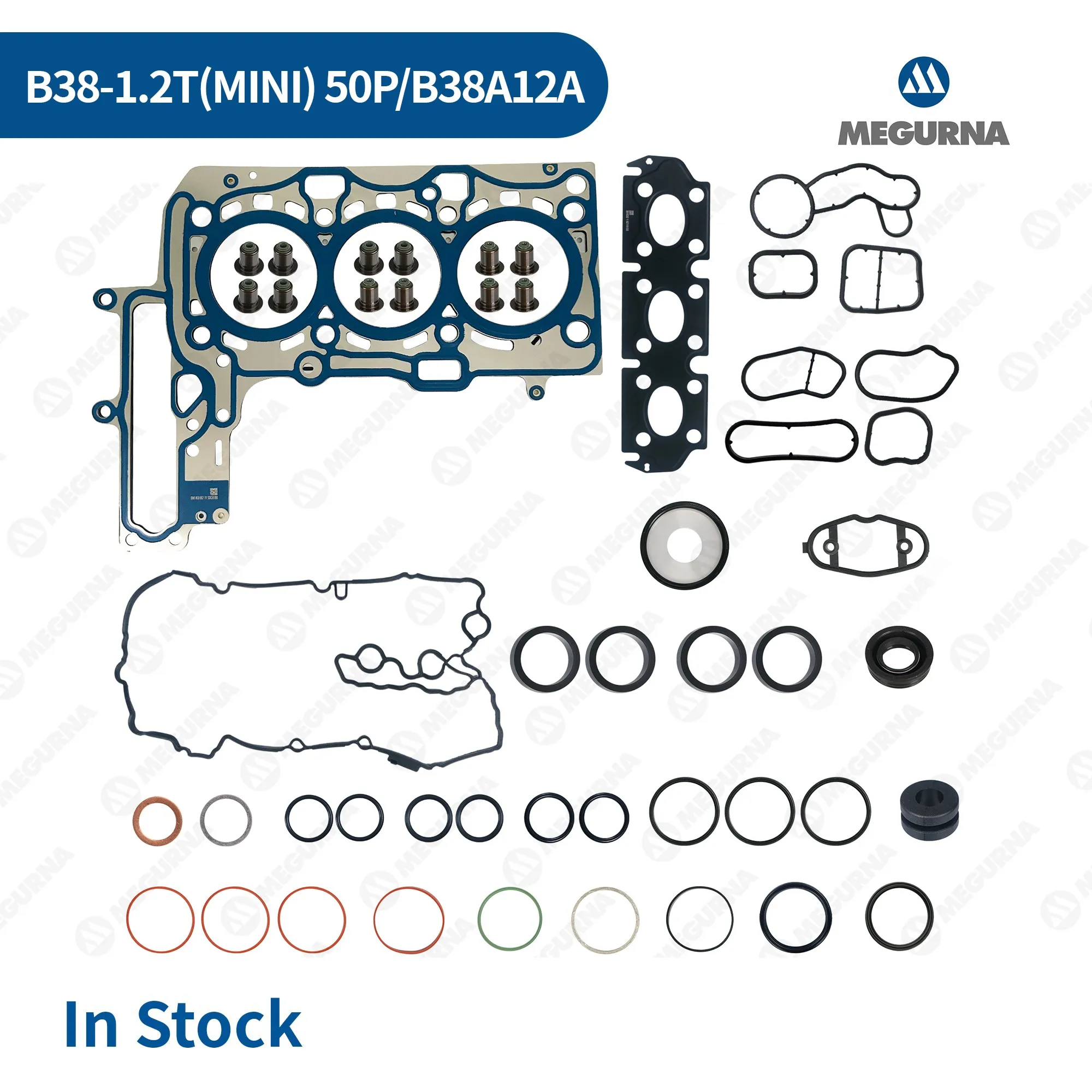Engine Rebuild Overhaul Kit Full Cylinder Head Gasket Seal Set for BMW MINI B38 1.2T F56 F55 2014-2017 Models Car accessories
Engine Rebuild Overhaul Kit Full Cylinder Head Gasket Seal Set for BMW MINI B38 1.2T F56 F55 2014-2017 Models Car accessories