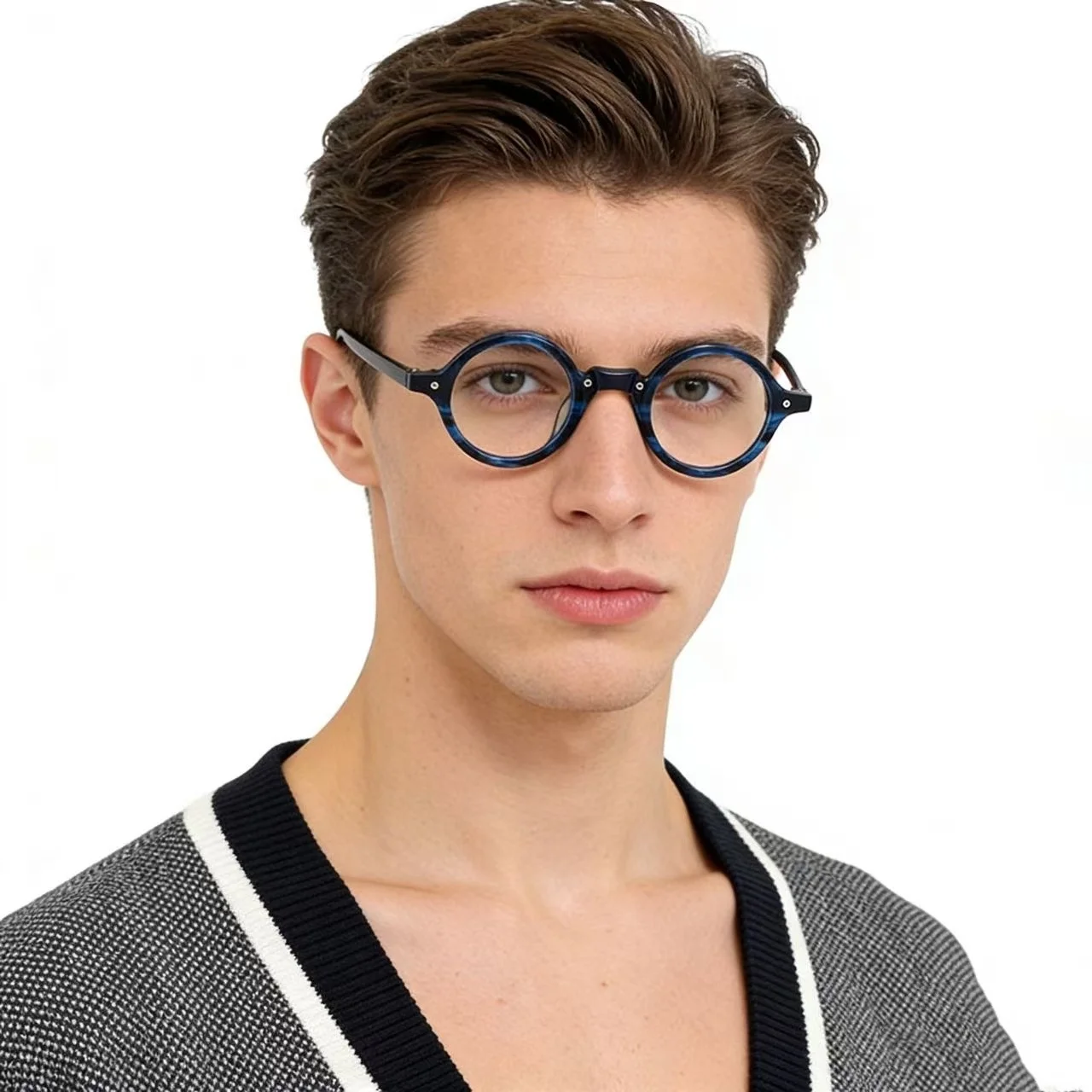 Acetate Myopia Glasses Men Women Hand Made Prescription Glasses Frames Myopia Hyperopia Eyeglasses Frame
Acetate Myopia Glasses Men Women Hand Made Prescription Glasses Frames Myopia Hyperopia Eyeglasses Frame