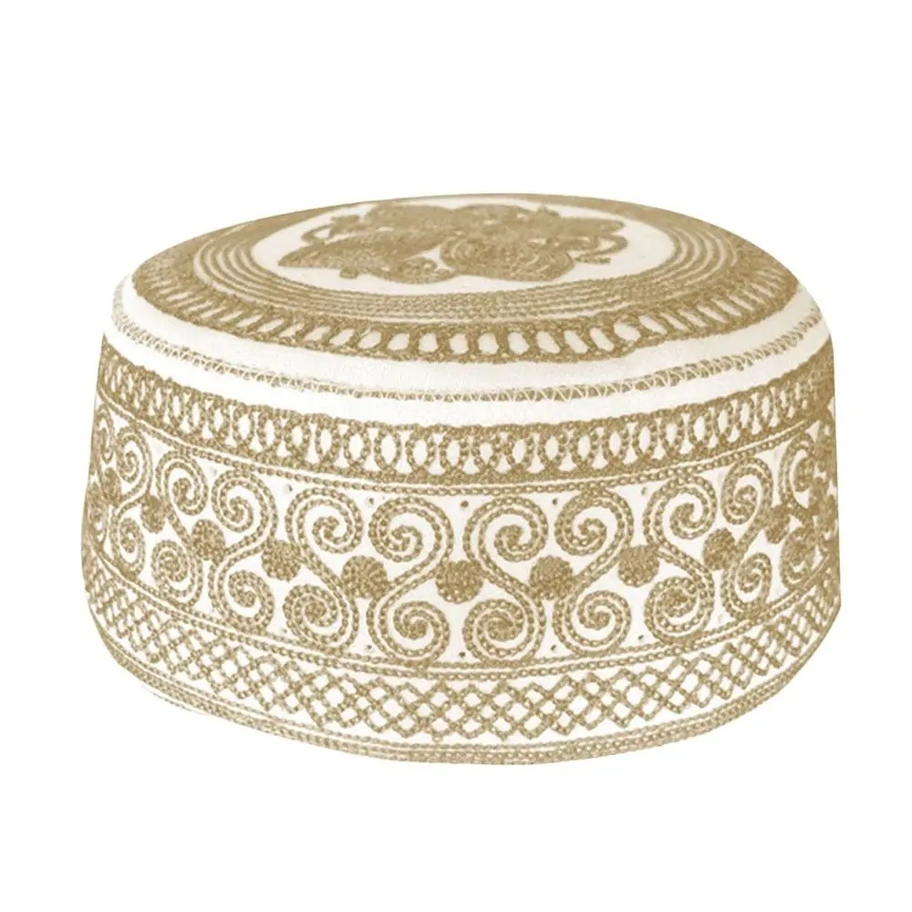 Fashion Embroidery Muslim Hat Breathable Comfortable Prayer Hat Saudi Arabian Islam Turban Cap for Men
Fashion Embroidery Muslim Hat Breathable Comfortable Prayer Hat Saudi Arabian Islam Turban Cap for Men