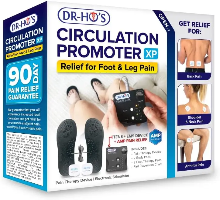 EMS TENS Muscle Stimulator for Foot & Leg Pain Relief - Portable Pulse Massager
EMS TENS Muscle Stimulator for Foot & Leg Pain Relief - Portable Pulse Massager