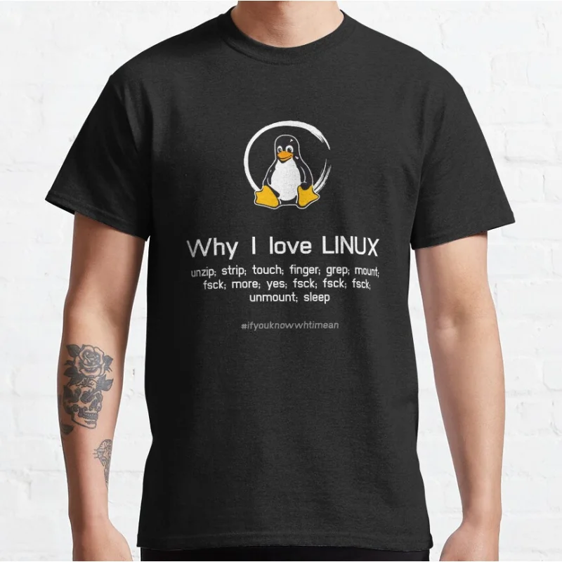 penguin why i love linux, pc nerd computer system core cpu pc coder geek computer science Graphic T Shirts Large size Adult tops
penguin why i love linux, pc nerd computer system core cpu pc coder geek computer science Graphic T Shirts Large size Adult tops