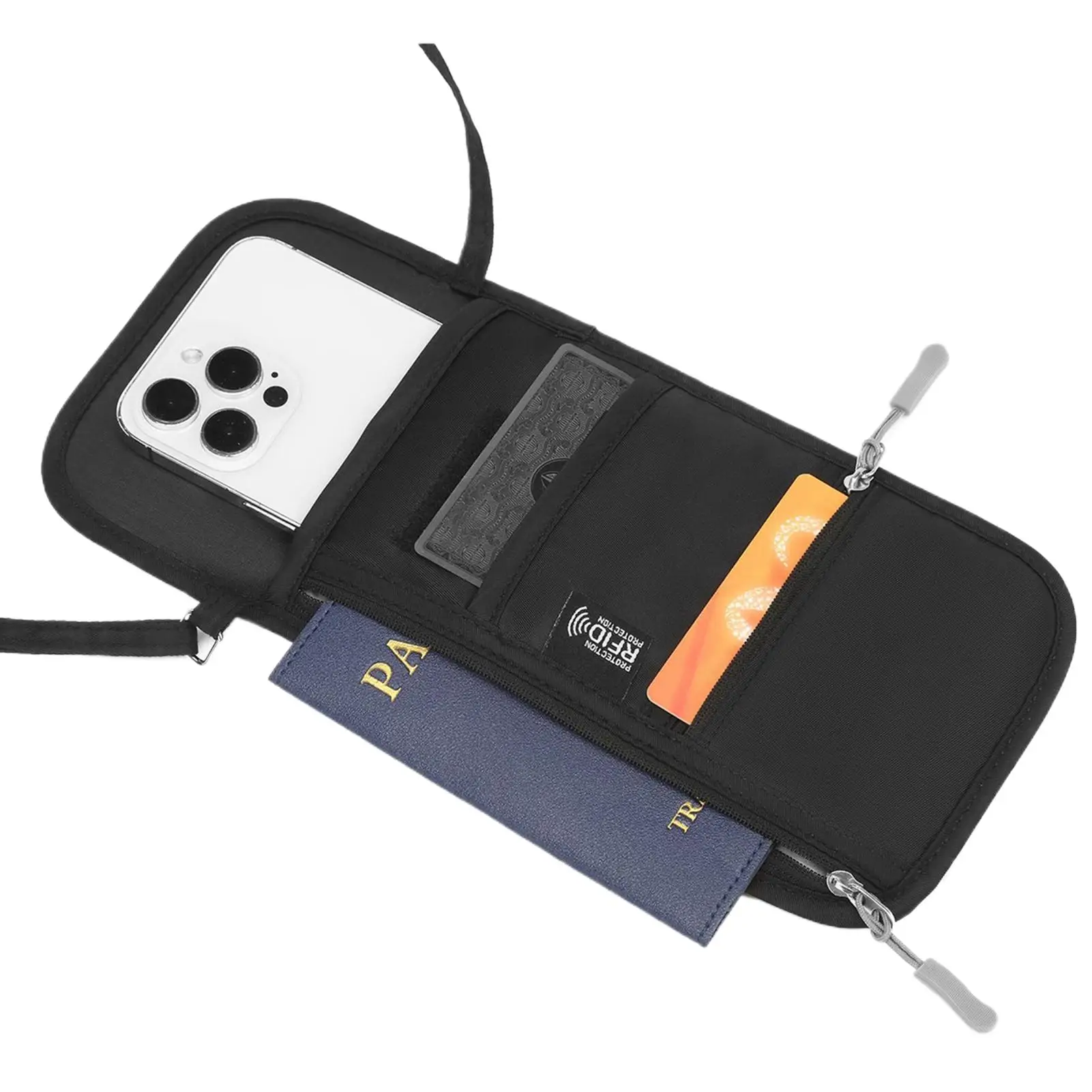 Портативная противоугонная сумка для хранения документов, многофункциональная сумка для паспорта, сумка для билетов, карт, сумка через плечо, сумка для мобильного телефона, защита от кражи
Портативная противоугонная сумка для хранения документов, многофункциональная сумка для паспорта, сумка для билетов, карт, сумка через плечо, сумка для мобильного телефона, защита от кражи