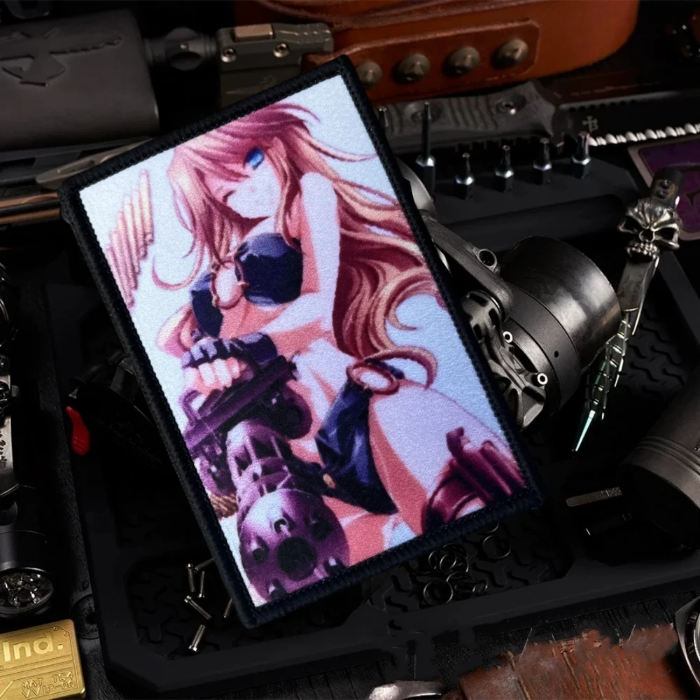 Anime Sexy Girl Tactical Patch on Clothes Printed Hook&Loop Emblem Military Morale Badge Armband Backpack Stickers
Anime Sexy Girl Tactical Patch on Clothes Printed Hook&Loop Emblem Military Morale Badge Armband Backpack Stickers