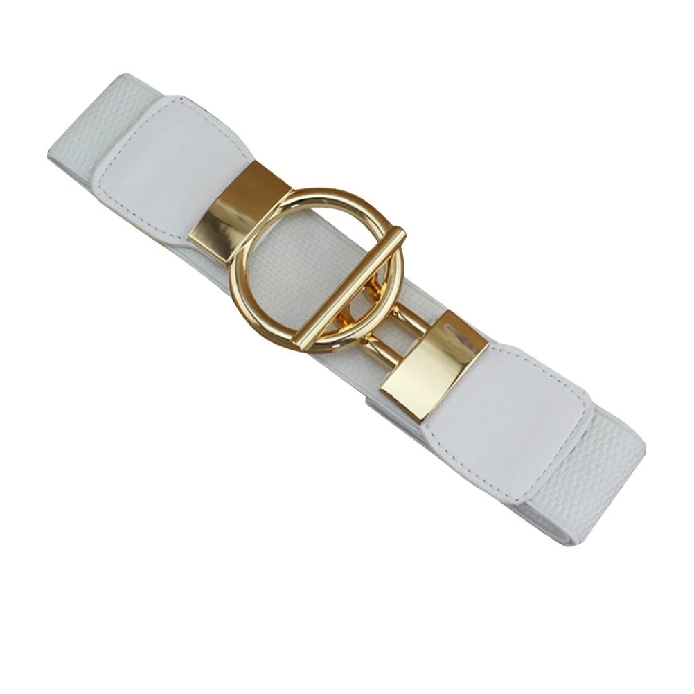 Elastic Women Corset Belt Black Stretch Wide Cinch Belts Ladies Round Buckle Decorative PU Girdle Alloy Material Match
Elastic Women Corset Belt Black Stretch Wide Cinch Belts Ladies Round Buckle Decorative PU Girdle Alloy Material Match