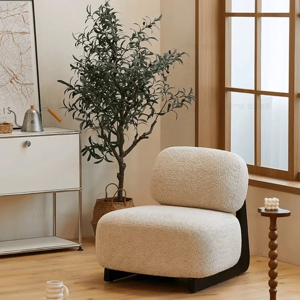 Contemporain Dresser Chairs Living Room Luxury Lumbar Support Lambs Wool Lounge Chair Floor Ergonomic Cadeira Home Furniture
Contemporain Dresser Chairs Living Room Luxury Lumbar Support Lambs Wool Lounge Chair Floor Ergonomic Cadeira Home Furniture
