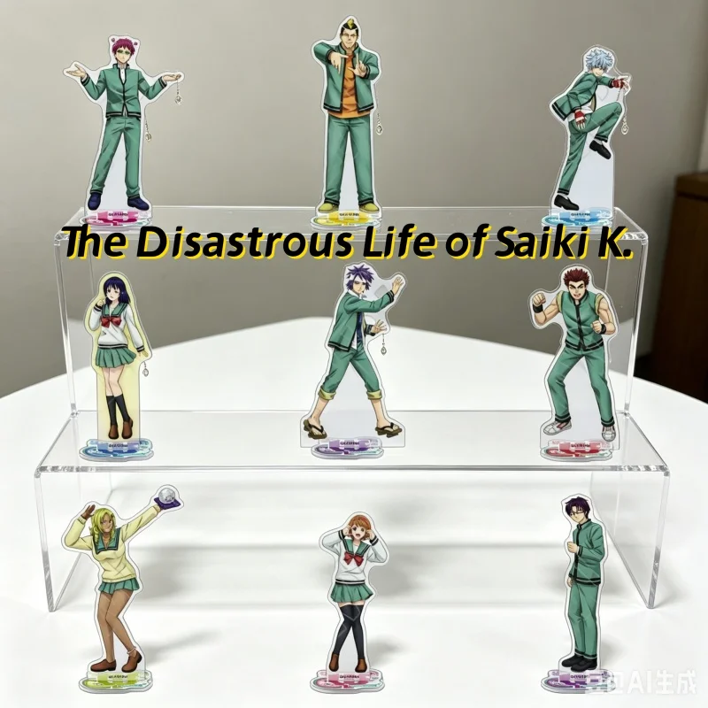 Display - Anime The Disastrous Life of Saiki K New Arrival 15cm Acrylic Figure Stand Model Kusuo Riki Shun Fans Gifts keychain
Display - Anime The Disastrous Life of Saiki K New Arrival 15cm Acrylic Figure Stand Model Kusuo Riki Shun Fans Gifts keychain