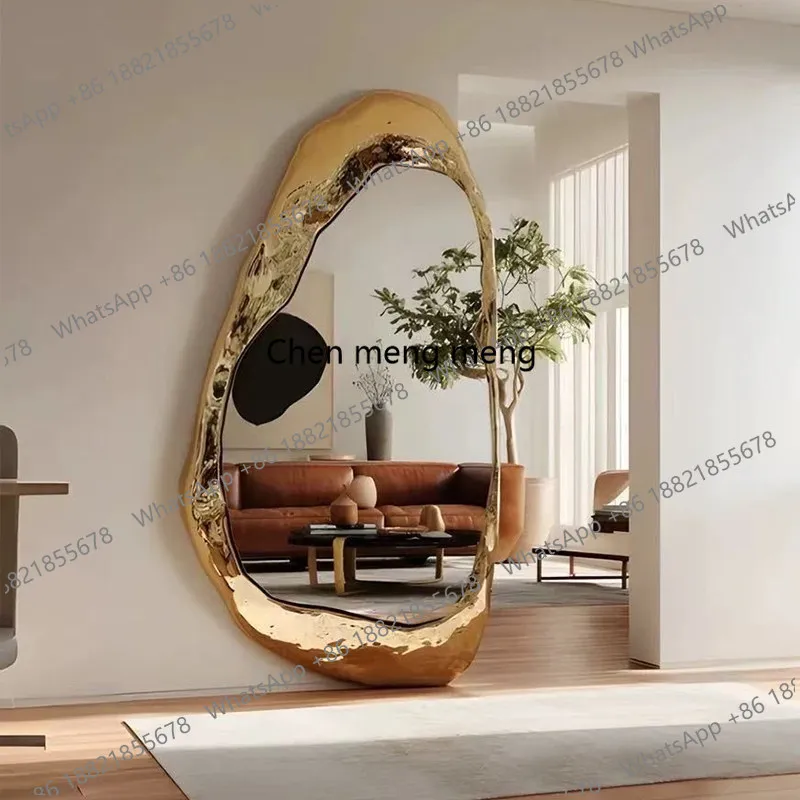 European full-body mirror light luxury full-length mirror wall-mounted special-shaped mirror decorative mirror, household
European full-body mirror light luxury full-length mirror wall-mounted special-shaped mirror decorative mirror, household