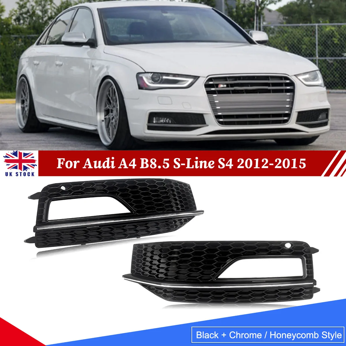 Для Audi S4 A4 S Line B8.5 2013-2015 левый правый передний бампер противотуманная фара крышка решетки
Для Audi S4 A4 S Line B8.5 2013-2015 левый правый передний бампер противотуманная фара крышка решетки