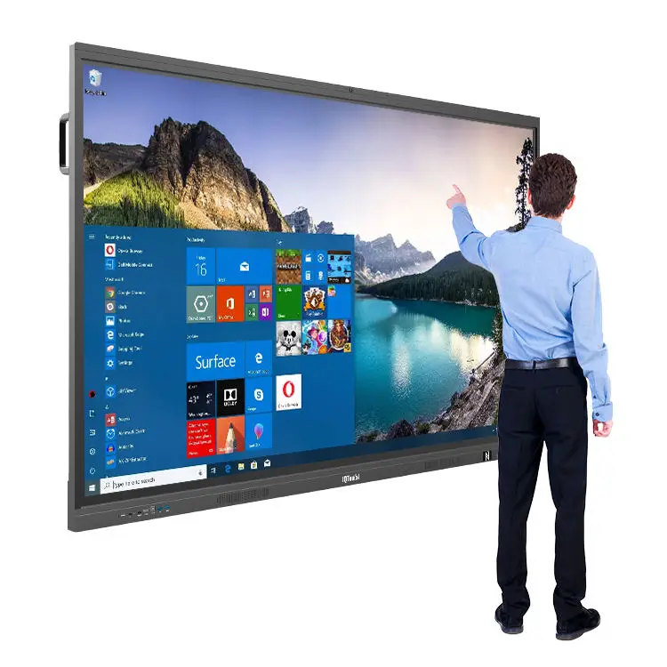 Smart 4k Ultra Hd Smart 75 Interactive Panel 20point Dual System Digital Interactive Whiteboard Smart Aio Pc Most Popular 75inch
Smart 4k Ultra Hd Smart 75 Interactive Panel 20point Dual System Digital Interactive Whiteboard Smart Aio Pc Most Popular 75inch