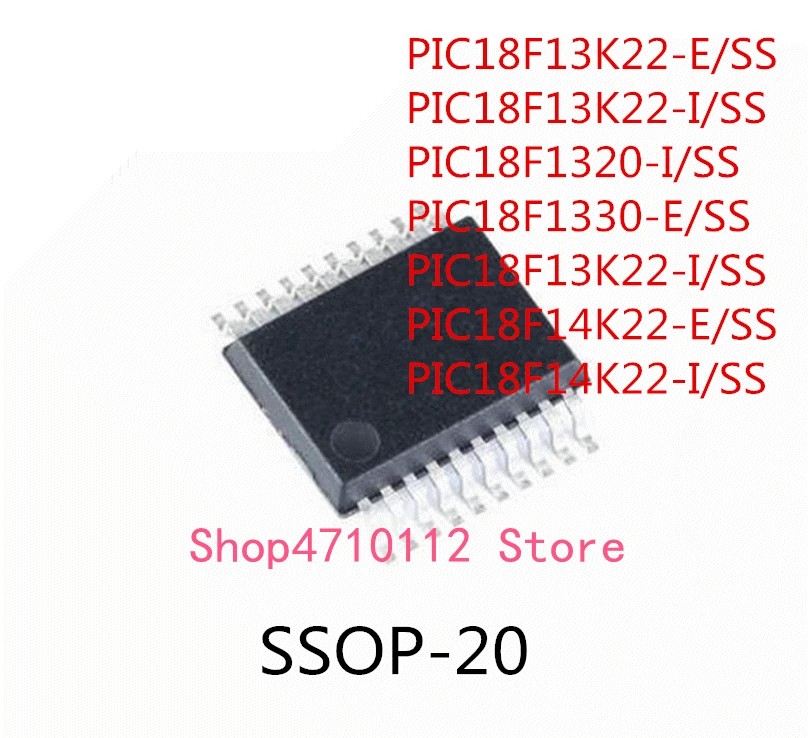 10 шт. Φ/SS PIC18F13K22-E/SS PIC18F13K22-I/SS PIC18F1320-I/SS PIC18F1330-E/SS IC
10 шт. Φ/SS PIC18F13K22-E/SS PIC18F13K22-I/SS PIC18F1320-I/SS PIC18F1330-E/SS IC