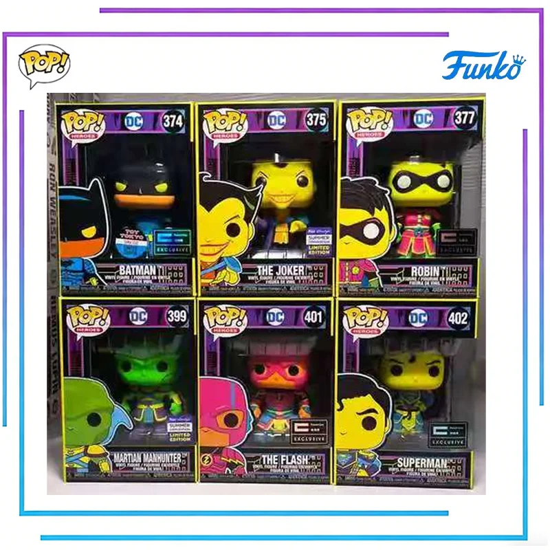 Funko POP Original DC Comics Superman Batman The Joker Vinyl Figure Figurine Doll Model Toy Collectible Gift Ornament
Funko POP Original DC Comics Superman Batman The Joker Vinyl Figure Figurine Doll Model Toy Collectible Gift Ornament