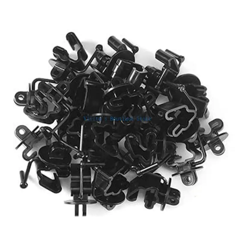 M76D Multipacks of 25 Elegant T Post Insulators Sturdy Plastic Materials Electric Fence Clip Portable for Outdoor Use
M76D Multipacks of 25 Elegant T Post Insulators Sturdy Plastic Materials Electric Fence Clip Portable for Outdoor Use