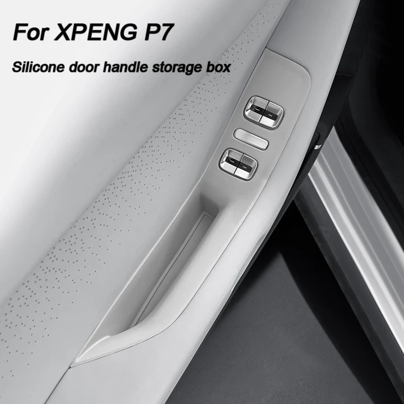 Для XPENG P7 Xiaopeng P7 + силиконовая дверная ручка ящик для хранения подъемная оконная панель защитная крышка аксессуар для модификации интерьера
Для XPENG P7 Xiaopeng P7 + силиконовая дверная ручка ящик для хранения подъемная оконная панель защитная крышка аксессуар для модификации интерьера