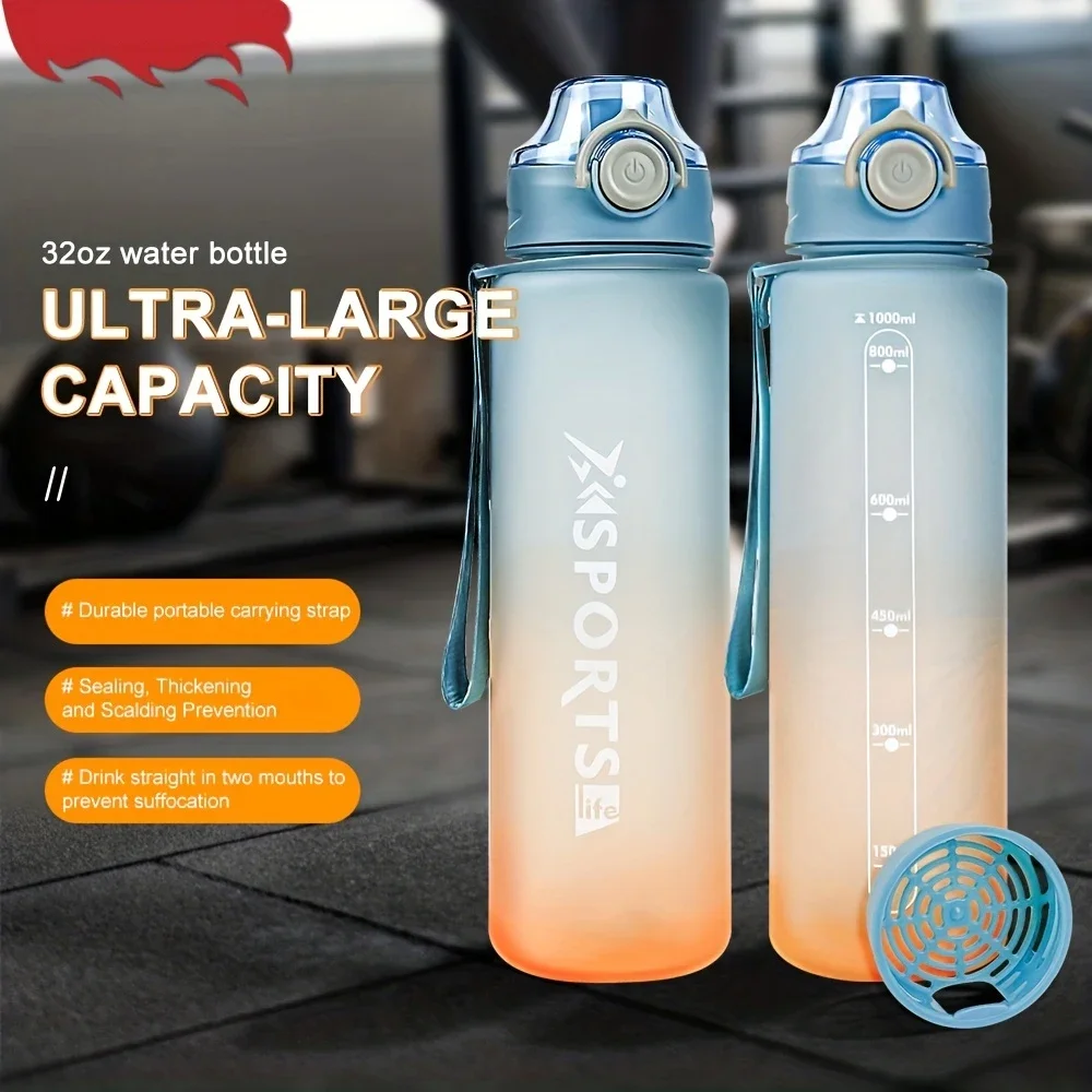 1 Liter Water Bottle with Filter Leakproof Drinking Bottle Outdoor Travel Gym Fitness for Kitchen Water Gourds Free Shipping
1 Liter Water Bottle with Filter Leakproof Drinking Bottle Outdoor Travel Gym Fitness for Kitchen Water Gourds Free Shipping