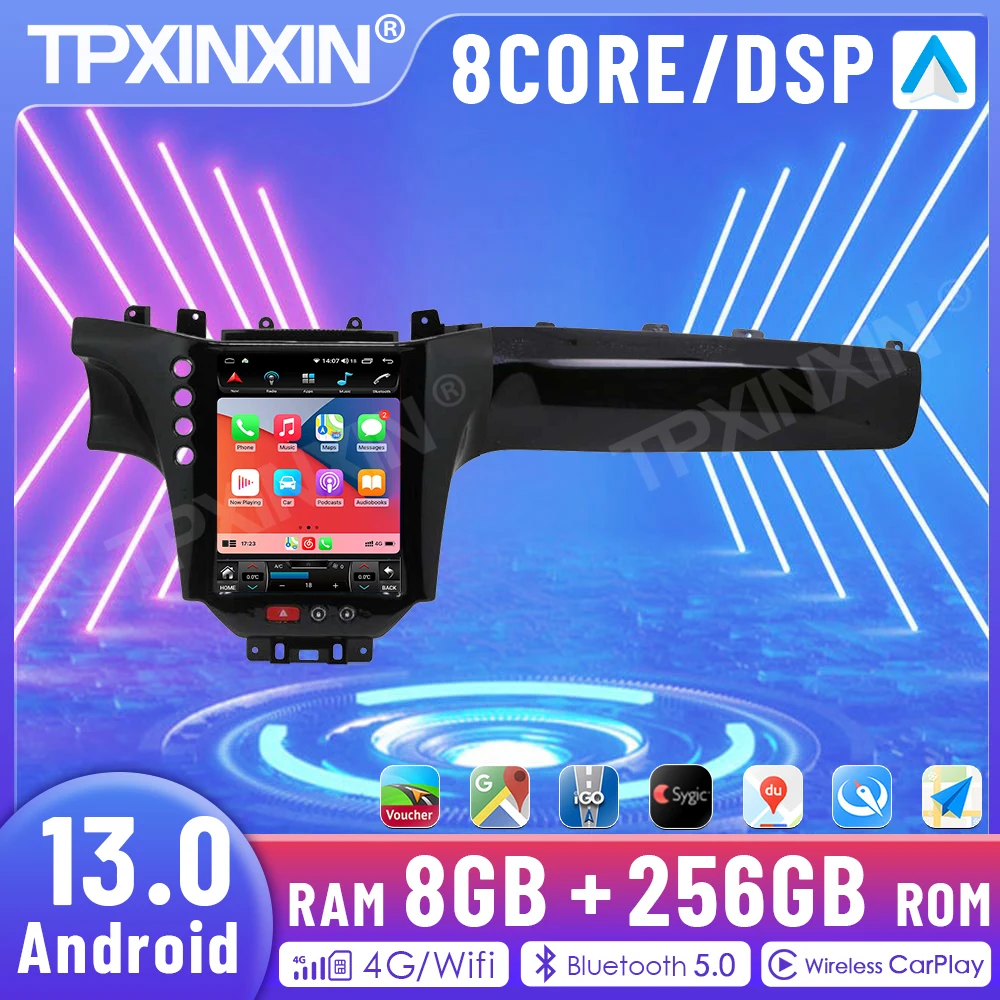 12.1 Inch Vertical HD Screen Android 13.0 For Maserati GT 2005-2013 Qualcomm Car Radio CarPlay Multimedia Player Auto Head Unit
12.1 Inch Vertical HD Screen Android 13.0 For Maserati GT 2005-2013 Qualcomm Car Radio CarPlay Multimedia Player Auto Head Unit