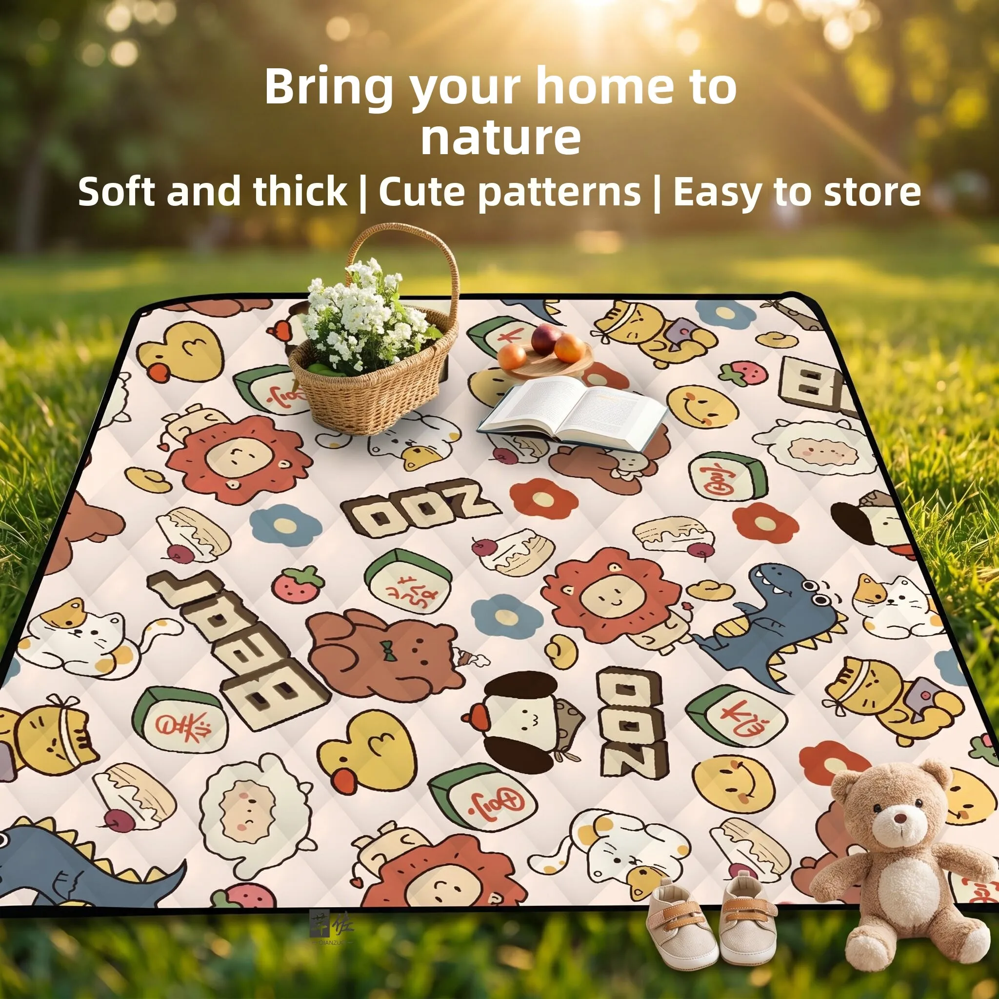 Portable Outdoor Folding Mat Baby Picnic Blanket Spring Trip Crawling Pad Moisture Proof Anti Slip Camping Gear Travel Supplies
Portable Outdoor Folding Mat Baby Picnic Blanket Spring Trip Crawling Pad Moisture Proof Anti Slip Camping Gear Travel Supplies