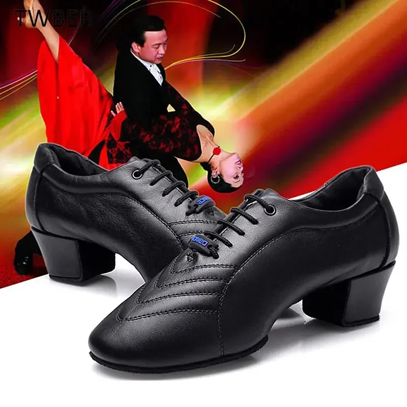 Men Breathable Latin Dance Shoes Soft Sole Teacher Adult Leather Shoes Boys Ballroom Dance Sports Party Men's leather Shoes
Men Breathable Latin Dance Shoes Soft Sole Teacher Adult Leather Shoes Boys Ballroom Dance Sports Party Men's leather Shoes