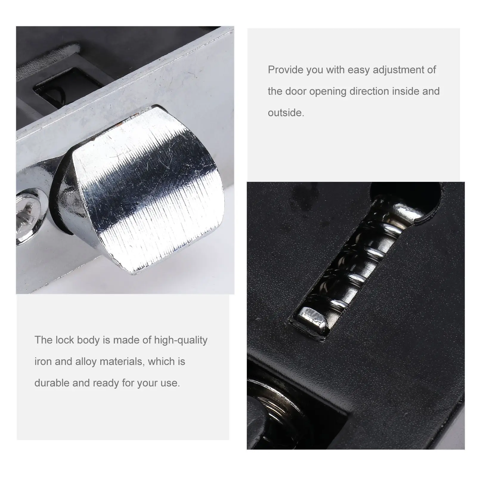 Anti-theft Door Lock Body Accessory Mechanical Vintage Gate Electronic Locks Essential Micro-wave Oven Tool Iron Hook
Anti-theft Door Lock Body Accessory Mechanical Vintage Gate Electronic Locks Essential Micro-wave Oven Tool Iron Hook
