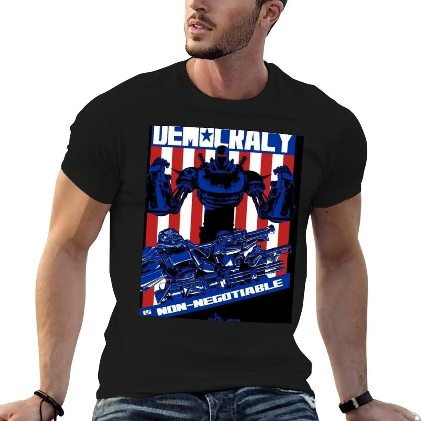 Liberty Prime Is Online T-Shirt t shirts cotton 100% t shirt man luxury T-Shirt
Liberty Prime Is Online T-Shirt t shirts cotton 100% t shirt man luxury T-Shirt