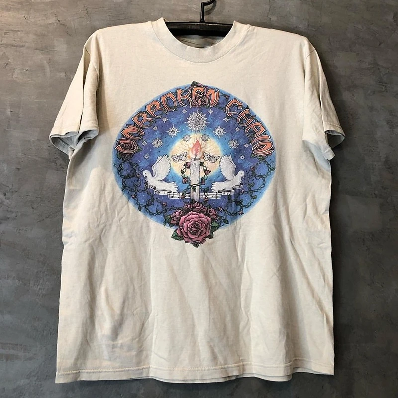 Summer Grateful Dead Oversize Trendy Shoulder-down Short-sleeved American Street Men's and Women's Street Hip-hop Rock T-shirts
Summer Grateful Dead Oversize Trendy Shoulder-down Short-sleeved American Street Men's and Women's Street Hip-hop Rock T-shirts
