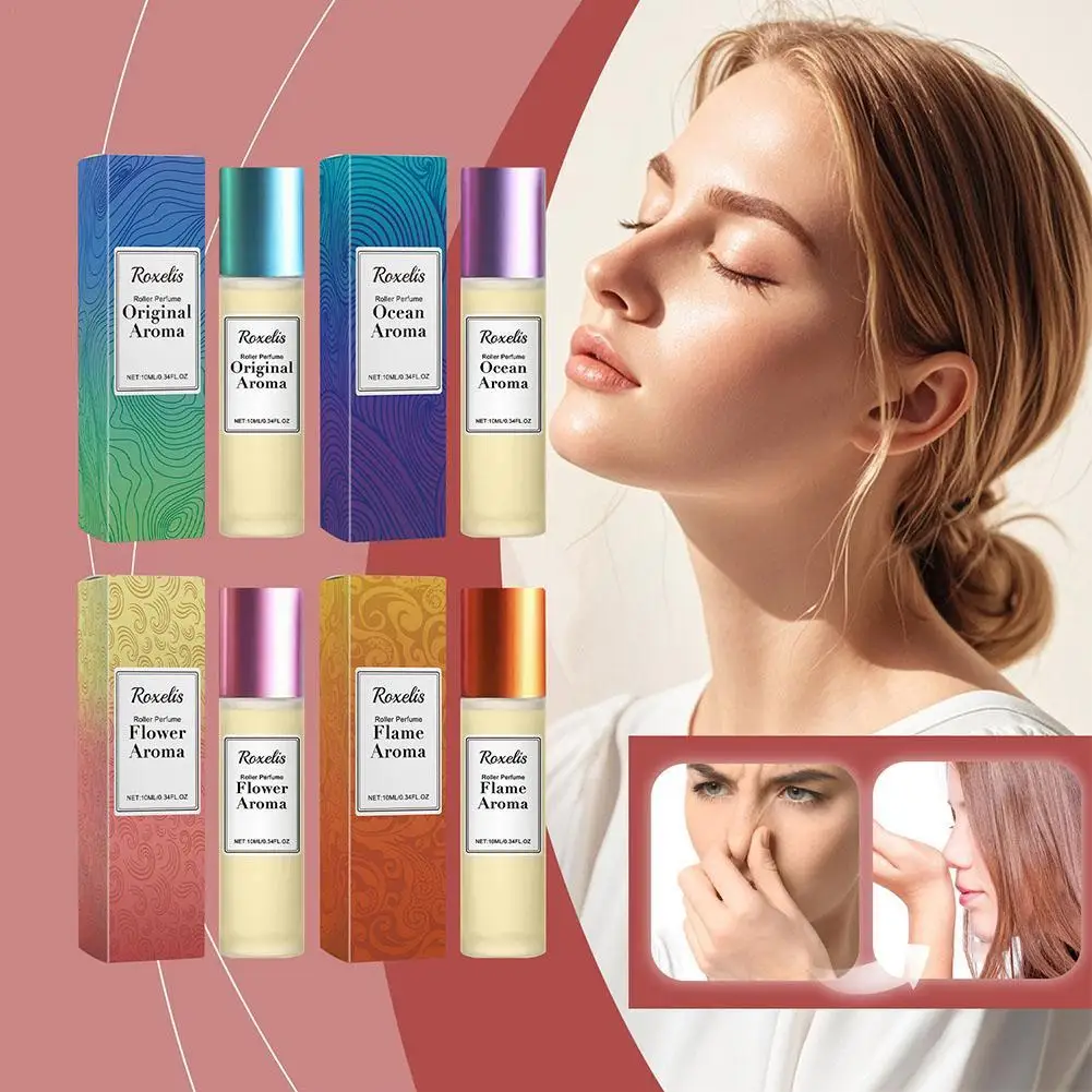 10ml Aroma Roller Ball Perfume Long Lasting Fragrance Pure Natural Plant Extract for All Skin Types Portable Multiple Scents Gif
10ml Aroma Roller Ball Perfume Long Lasting Fragrance Pure Natural Plant Extract for All Skin Types Portable Multiple Scents Gif