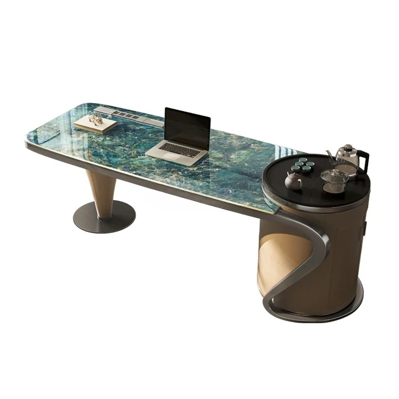 Light luxury stone rock slab tea table desk integrated modern simple home
Light luxury stone rock slab tea table desk integrated modern simple home