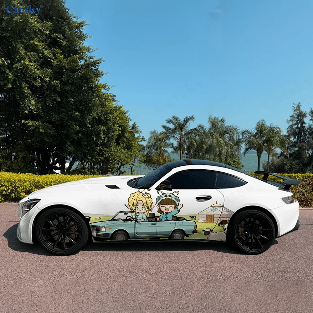 Декор боковой наклейки автомобиля с персонажем мультфильма, водонепроницаемая, устойчивая к царапинам наклейка из ПВХ, защита автомобиля, автоаксессуары в подарок
Декор боковой наклейки автомобиля с персонажем мультфильма, водонепроницаемая, устойчивая к царапинам наклейка из ПВХ, защита автомобиля, автоаксессуары в подарок