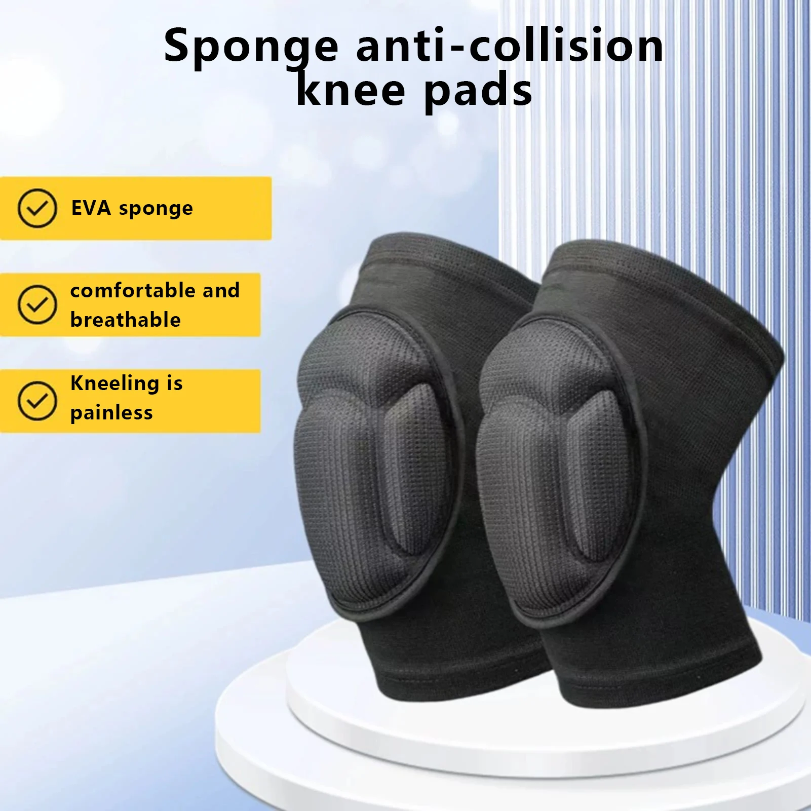 Tortoiseshell Knee Pads High Density Sponge Protective Gear For Dance Volleyball Skating Sports Kneeling With Adjustable Straps
Tortoiseshell Knee Pads High Density Sponge Protective Gear For Dance Volleyball Skating Sports Kneeling With Adjustable Straps
