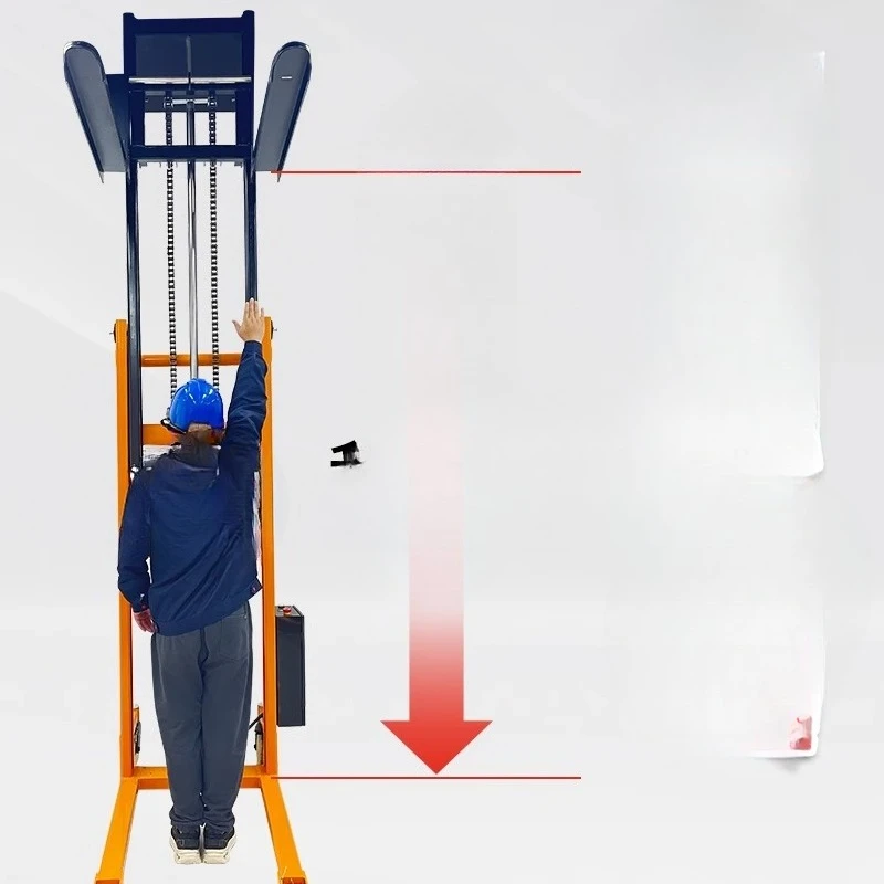 Press stacker lift manual electric forklift 1T2 ton ground cattle handling loading and unloading forklift
Press stacker lift manual electric forklift 1T2 ton ground cattle handling loading and unloading forklift
