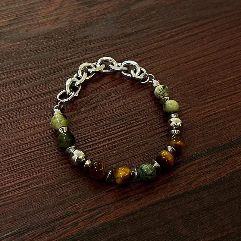 Vintage Stainless Steel Bracelet Men Women Minimalist Metal Splicing Retro Luxury Hand Jewelry
Vintage Stainless Steel Bracelet Men Women Minimalist Metal Splicing Retro Luxury Hand Jewelry