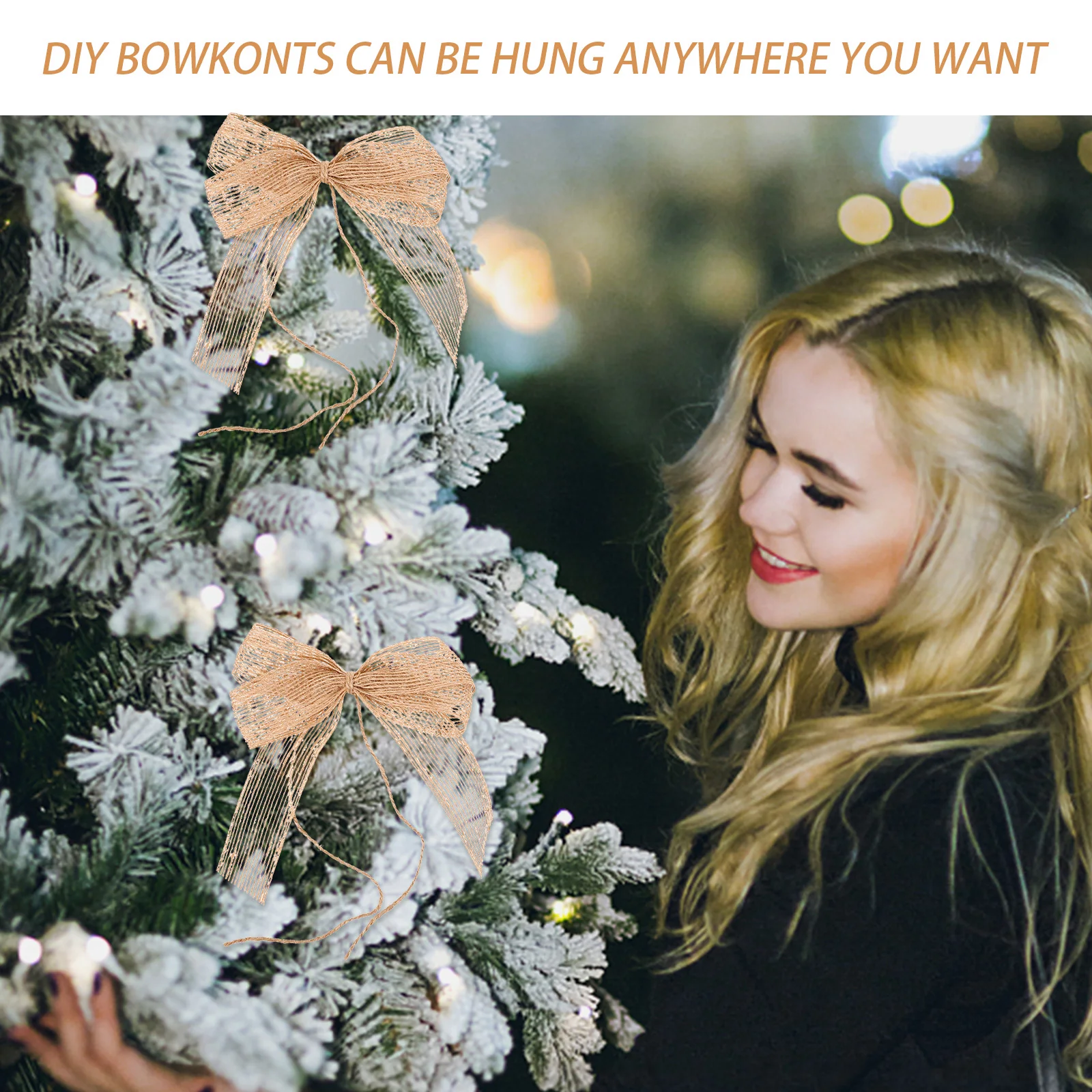 10Pcs DIY Rustic Bowknot Ornaments for Christmas Tree Garland Wreath Large Decorative Bows Bow for Craft Wreath Bow
10Pcs DIY Rustic Bowknot Ornaments for Christmas Tree Garland Wreath Large Decorative Bows Bow for Craft Wreath Bow