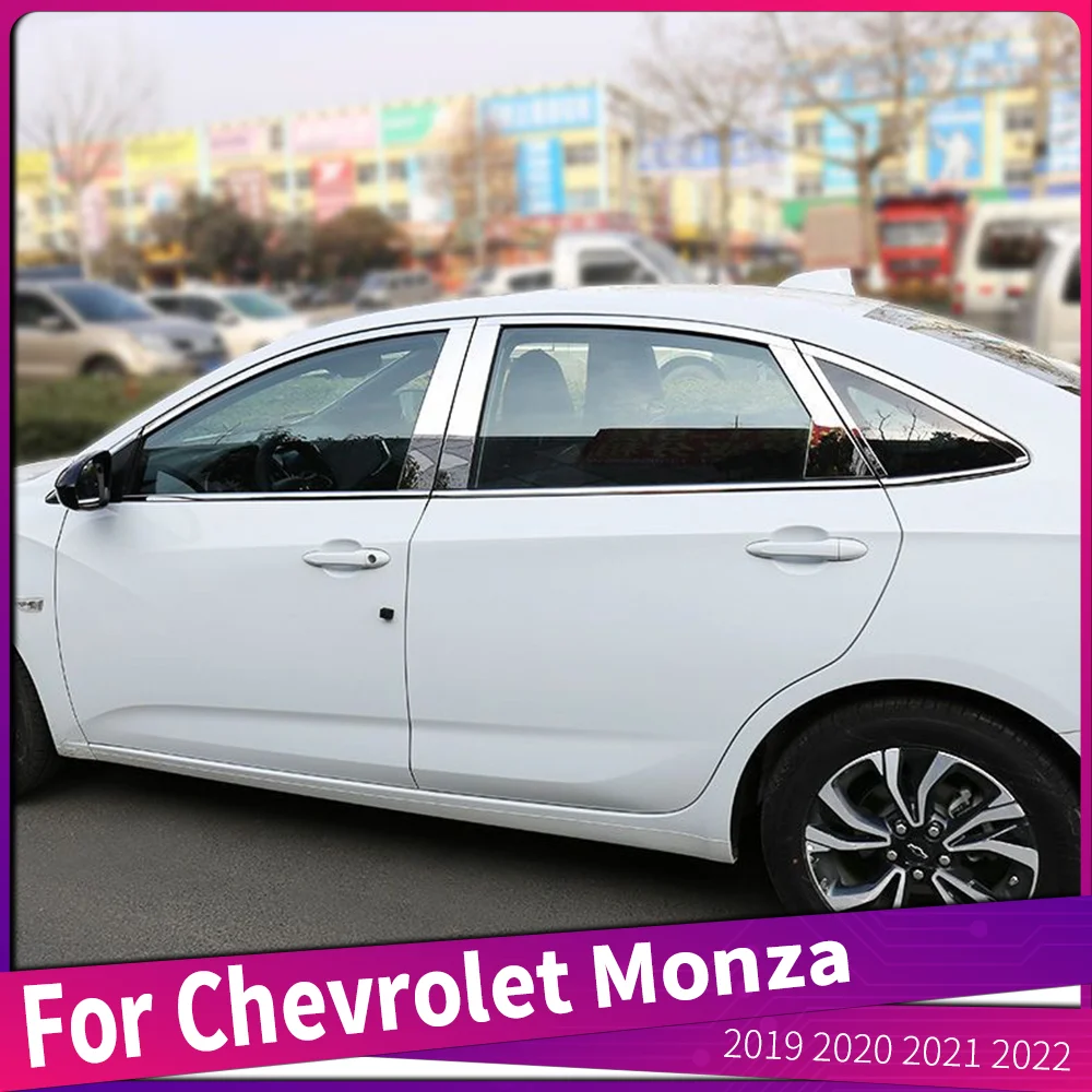 For Chevrolet Monza 2019 2020 2021 Stainless Steel Window Center Pillar Post Cover Trim Car Styling Accessorie
For Chevrolet Monza 2019 2020 2021 Stainless Steel Window Center Pillar Post Cover Trim Car Styling Accessorie