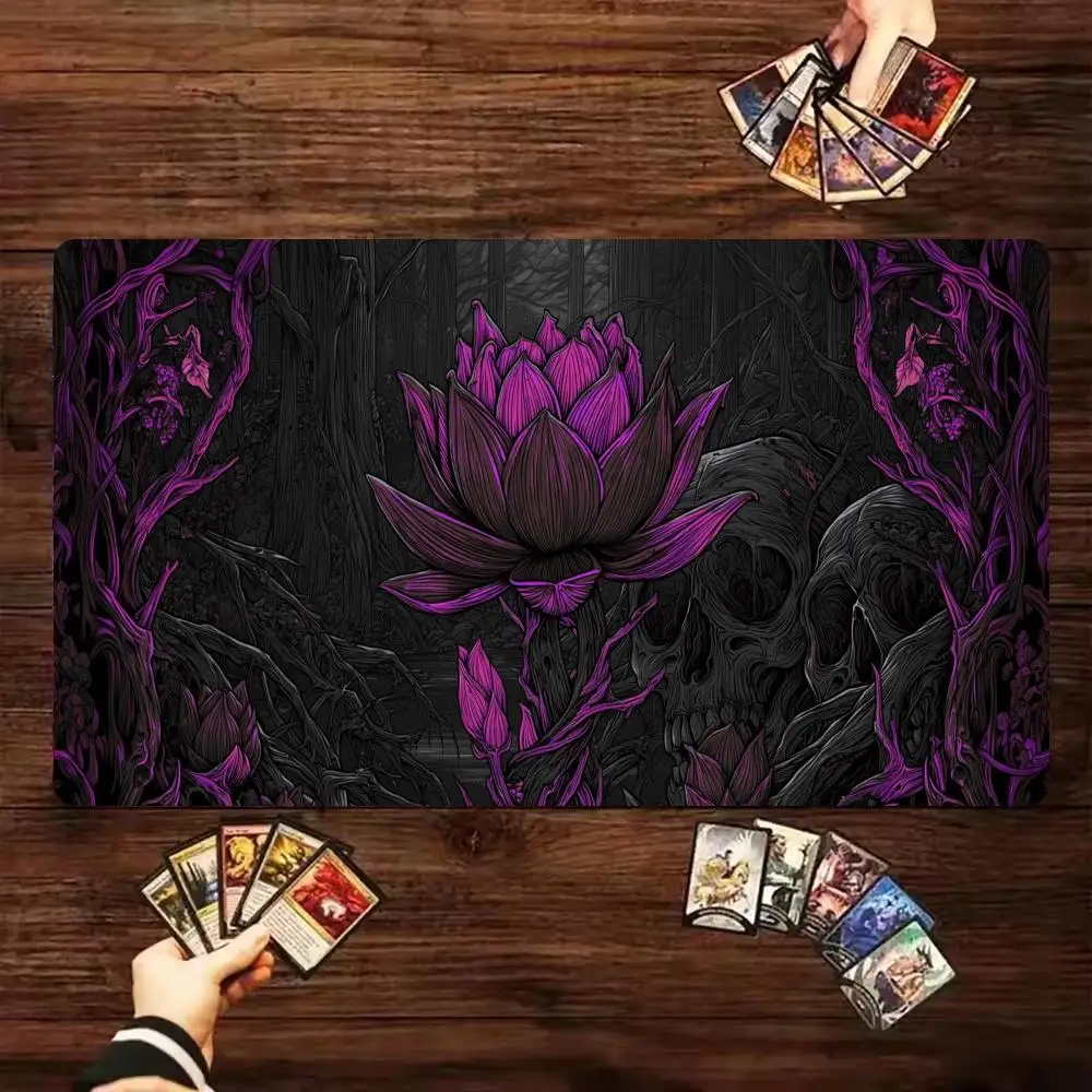 Purple Lotus Large Mouse Pad & TCG Playmat, Non-Slip Rubber Desk Mat, Waterproof Card Game Pad for Gamer
Purple Lotus Large Mouse Pad & TCG Playmat, Non-Slip Rubber Desk Mat, Waterproof Card Game Pad for Gamer